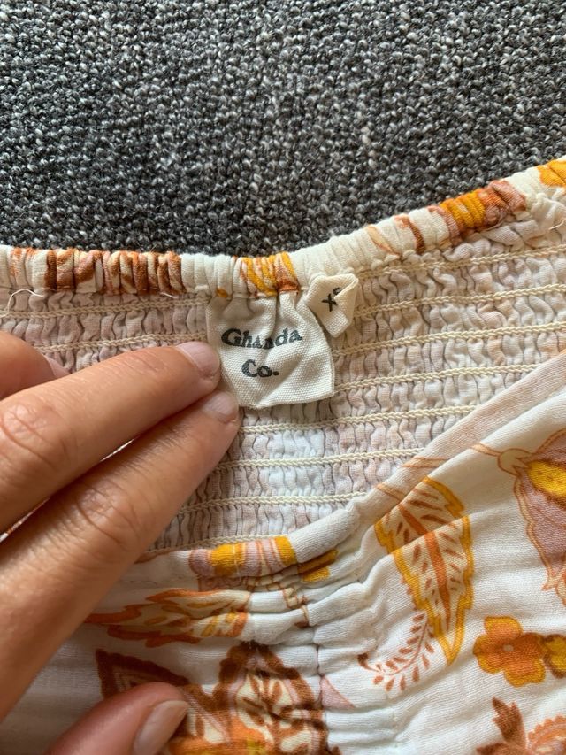 Conjunto falda y top Ghanda