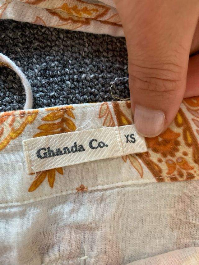 Conjunto falda y top Ghanda