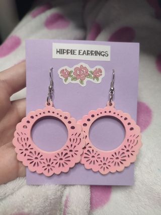 Pendientes hippies