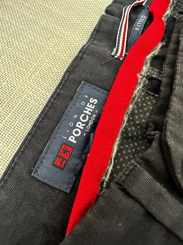 Calça azul lion of porches tamanho 40