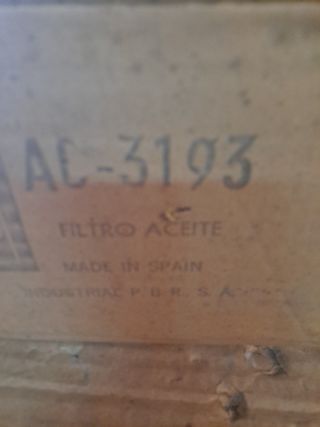 MERCEDES CAMIONES filtro de aceite 