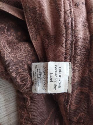 Mochila de porteo portabebés