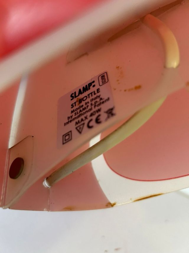 COCA COLA LAMPADA SLAMP INSEGNA VINTAGE ST BOTTLE