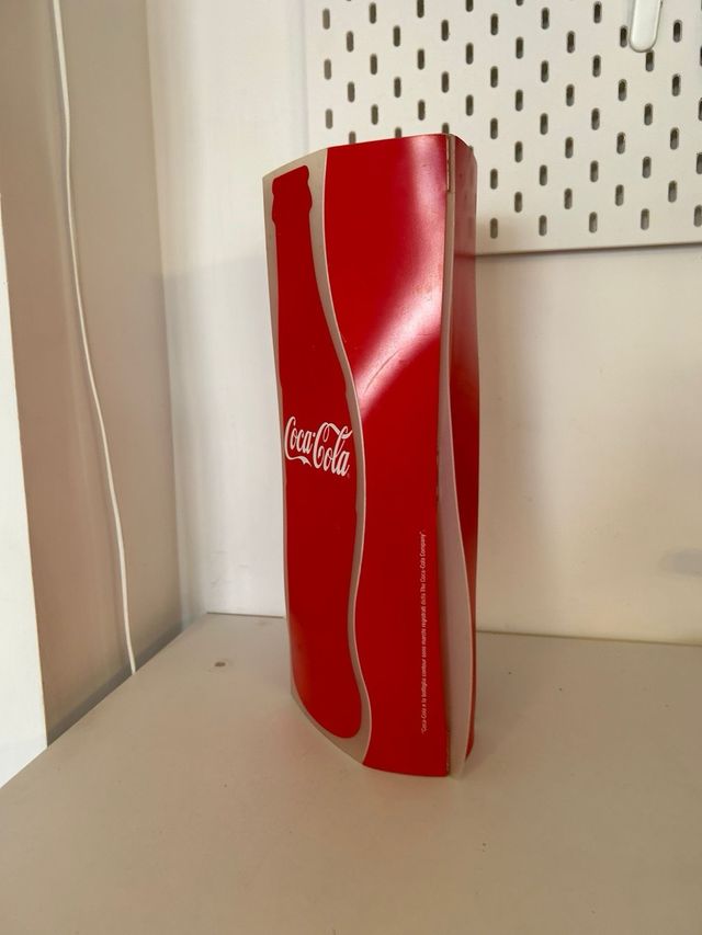 COCA COLA LAMPADA SLAMP INSEGNA VINTAGE ST BOTTLE