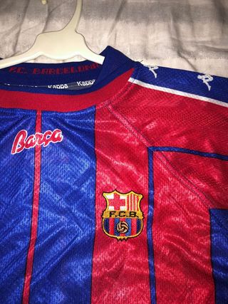 NUEVA VINTAGE.Camiseta Barcelona Ac