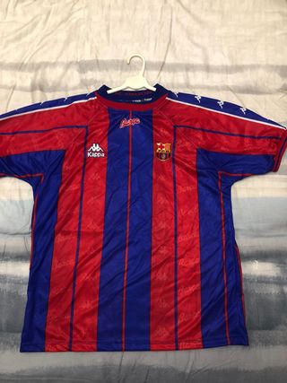NUEVA VINTAGE.Camiseta Barcelona Ac