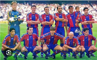 NUEVA VINTAGE.Camiseta Barcelona Ac