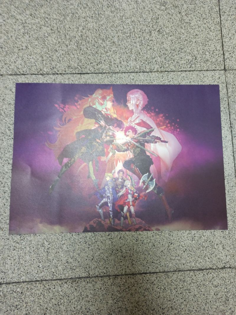 Imagen de Poster Fire Emblem Warriors Three Hopes