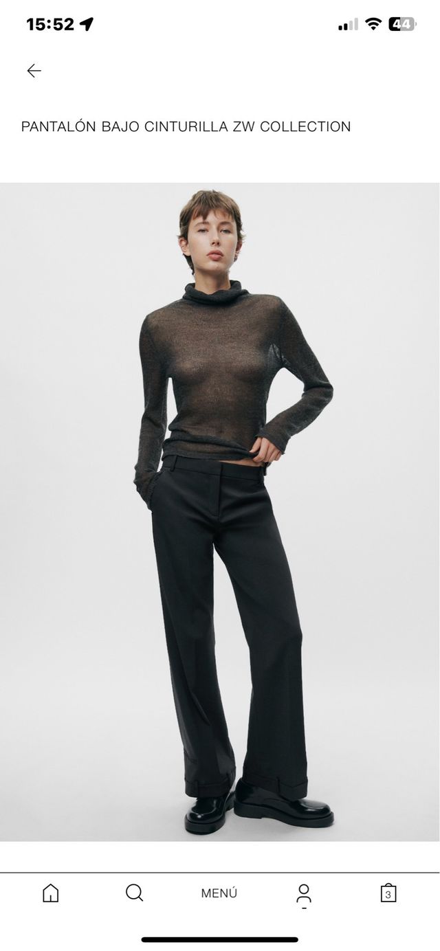 Pantalon Zara Woman Talla XS