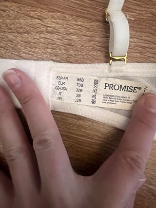 Sujetador promise