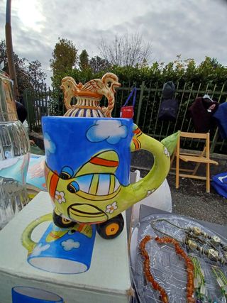 tazza aereo in ceramica