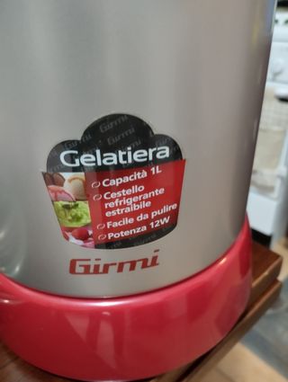 Gelatiera Girmi Rosso