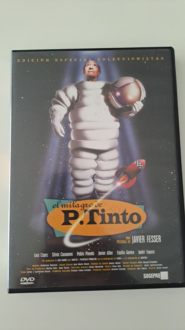 DVD El milagro de P.Tinto