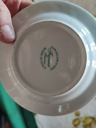 Tazzine da caffe e posacenere vintage