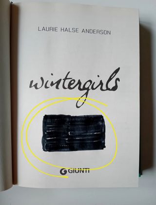 Laurie Halse Anderson 2 libri