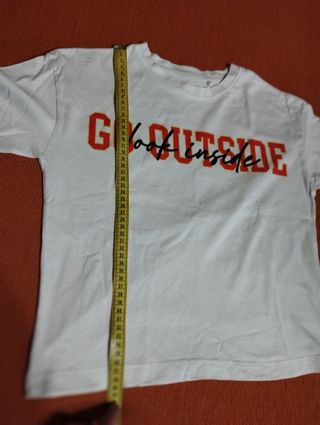 Maglietta bianca a maniche lunghe