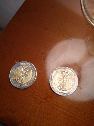 12 monete  in argento dei mesi 