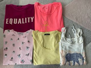 Lote camisetas manga corta