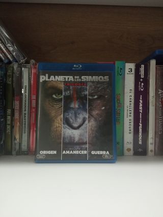 El planeta de los simios Bluray