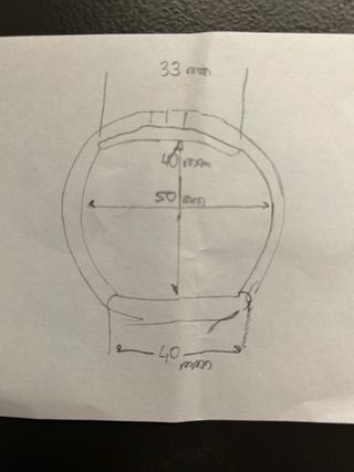 Pulsera Lotus Cuero negro y Acero