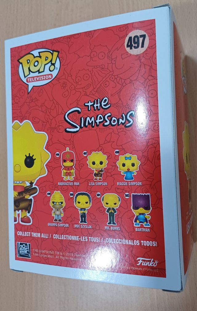 Funko Pop Lisa Simpson num. 497