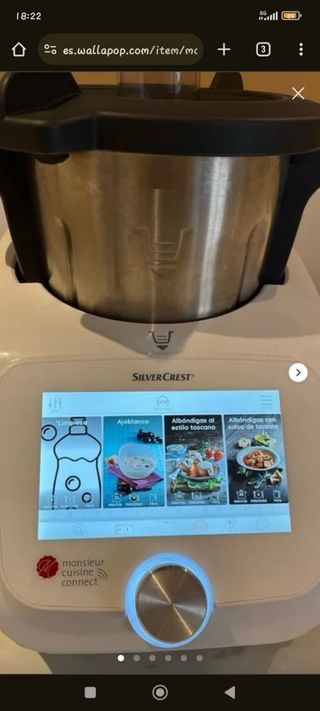 Robot cocina lidy monsieur cuisine