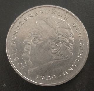 ALEMANIA 2 monedas 2 Marcos 1990