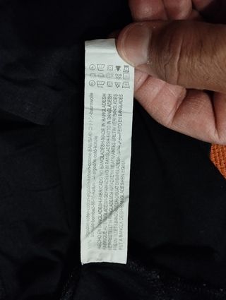 Maglia nera Rolling Stones