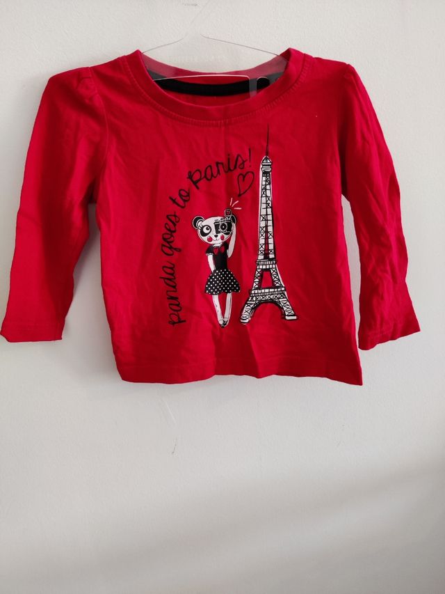 Camiseta 1 a 2 años