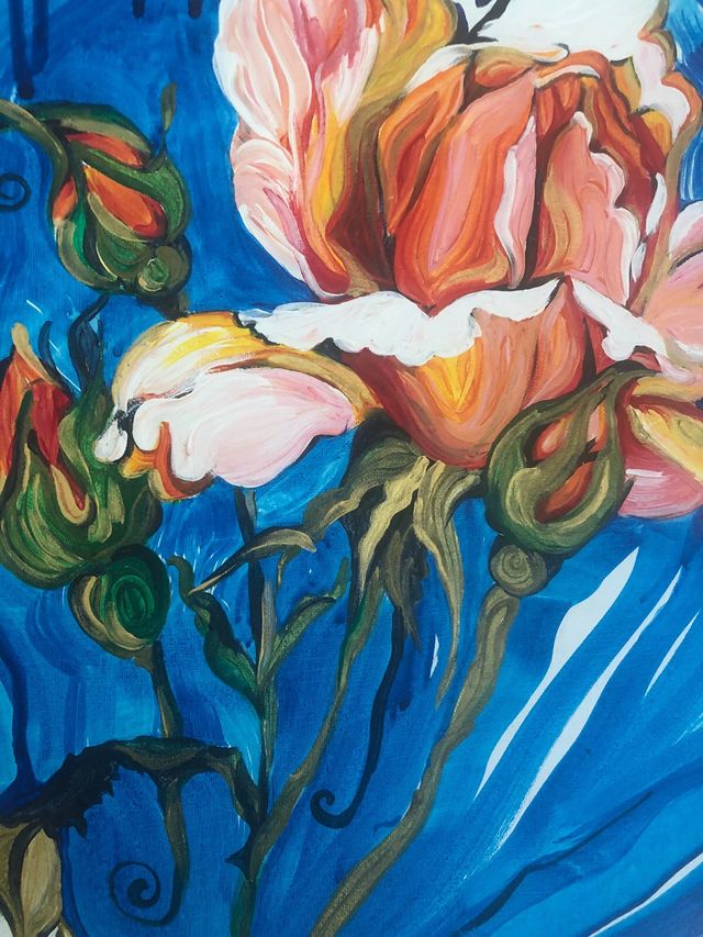 quadro su tela “cuore”