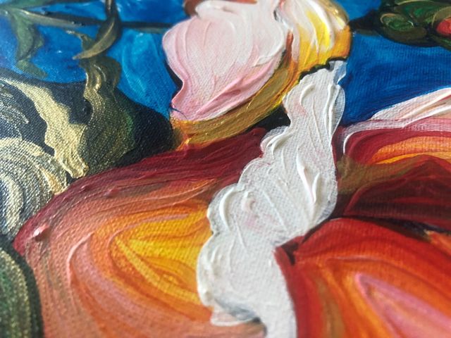 quadro su tela “cuore”