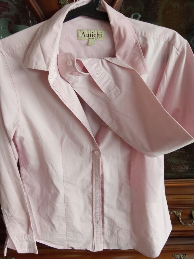 Camisa rosa amichi