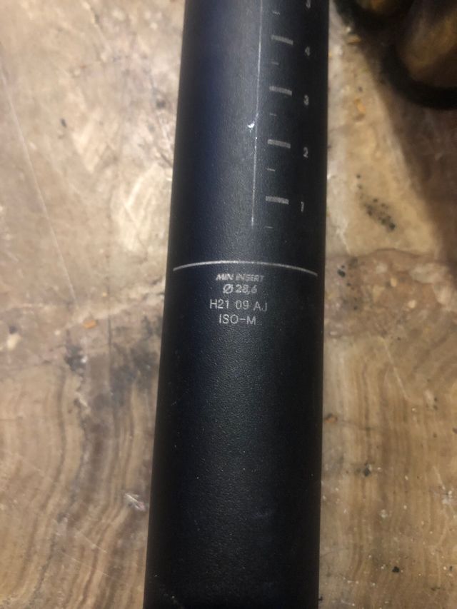 Barra sillin bicicleta