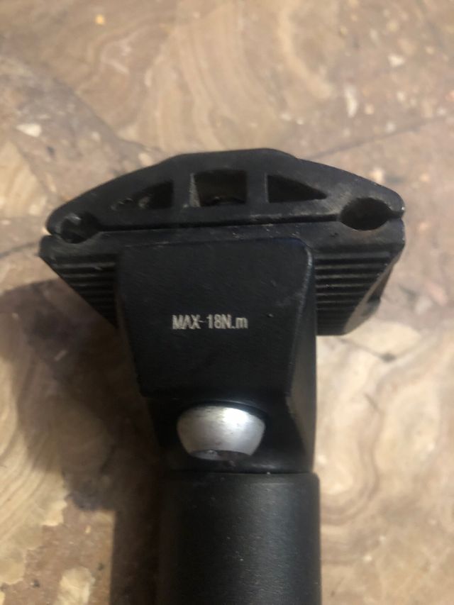 Barra sillin bicicleta