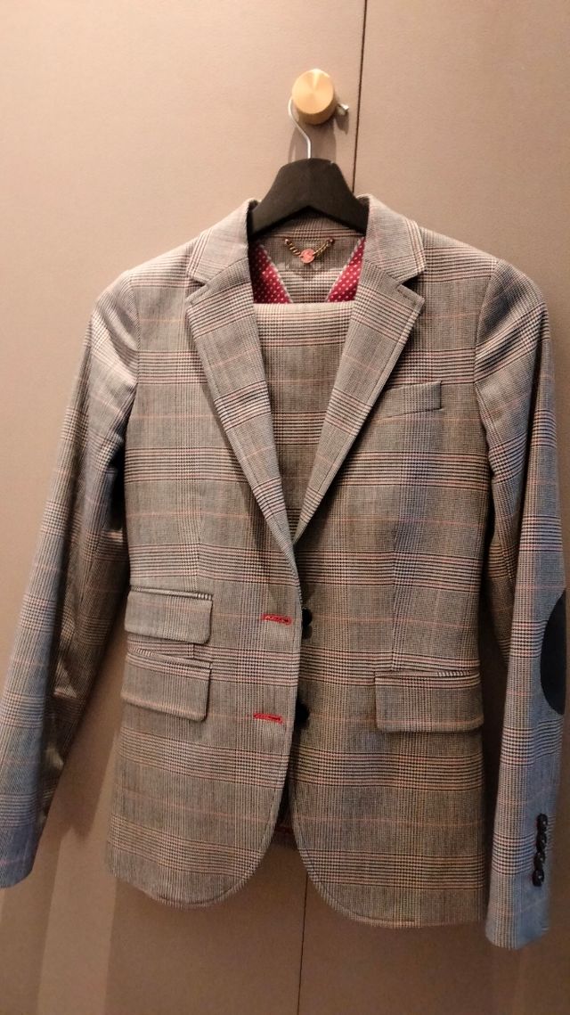 Traje cuadros El Ganso