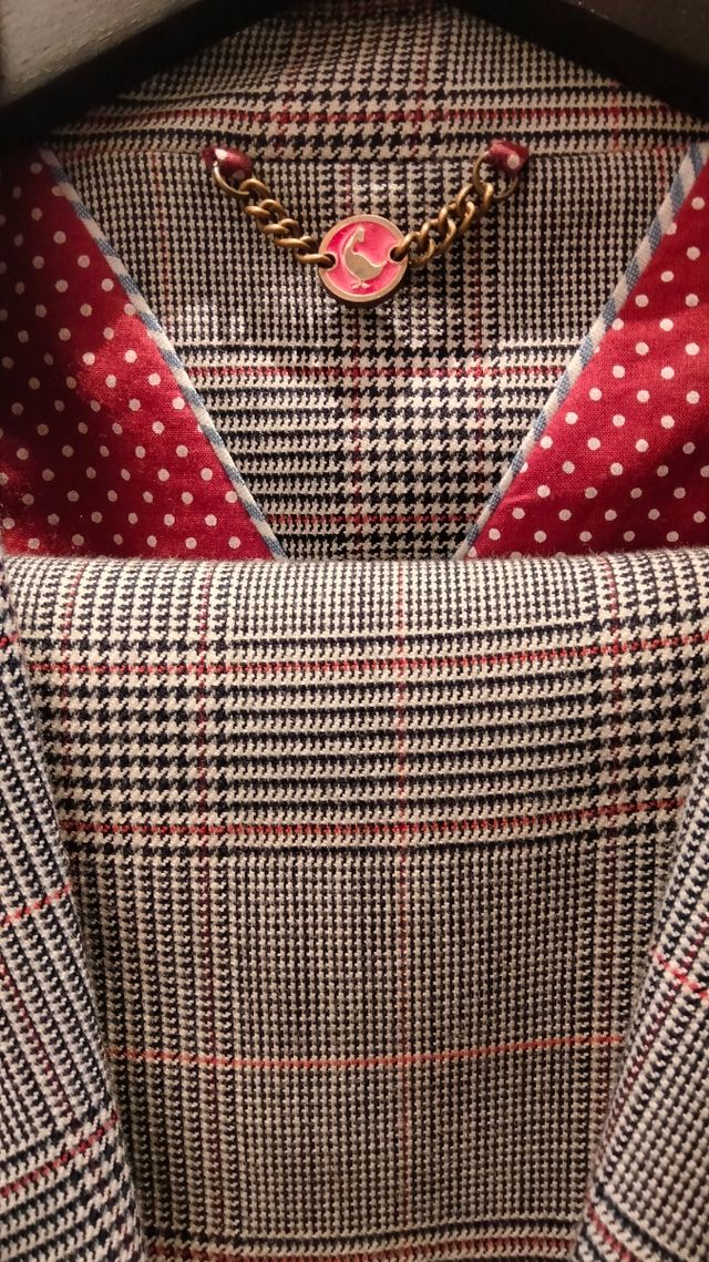 Traje cuadros El Ganso