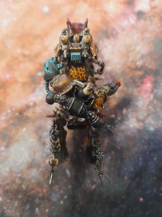 Señor del caos motero motorista caos arhammer 40k