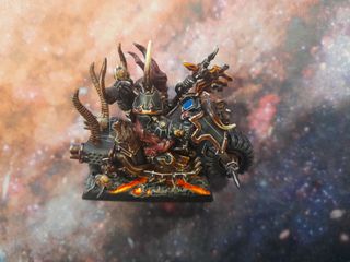 Señor del caos motorista motero caos warhammer 40k