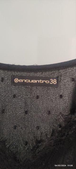 Top  tirantes fantasía talla 38