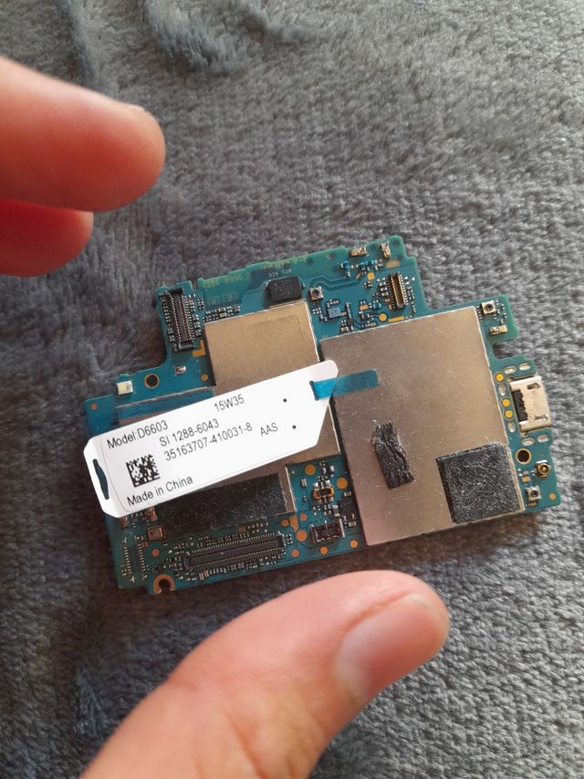 Placa base Sony xperia D6603