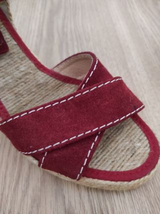 Alargatas cuña ante