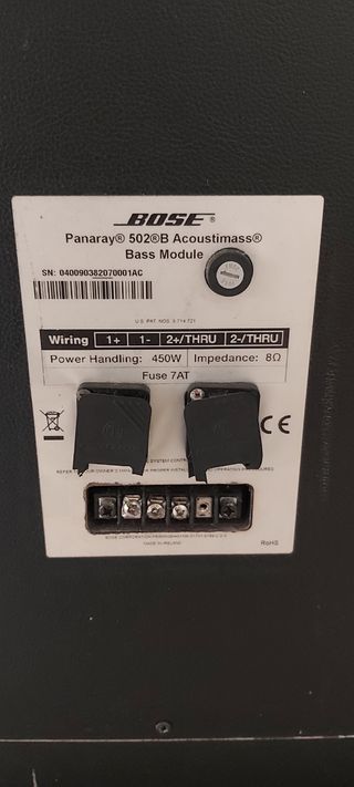 Bose 502B version madera