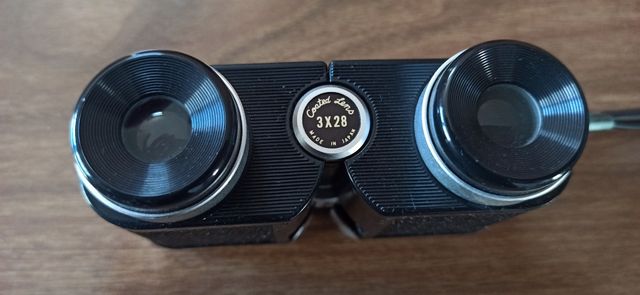 Binocolo ingranditore 3x28 Antares con custodia