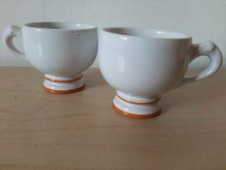 Set 2 tazze tisana the caffe` + bricco terracotta