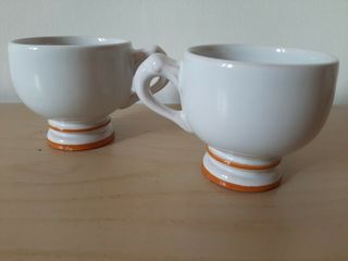 Set 2 tazze tisana the caffe` + bricco terracotta
