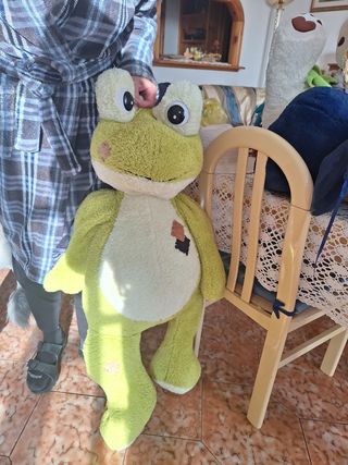 Giraffa orso elefante ranocchio pupazzo