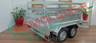Remolque Galvanizado Barandillas