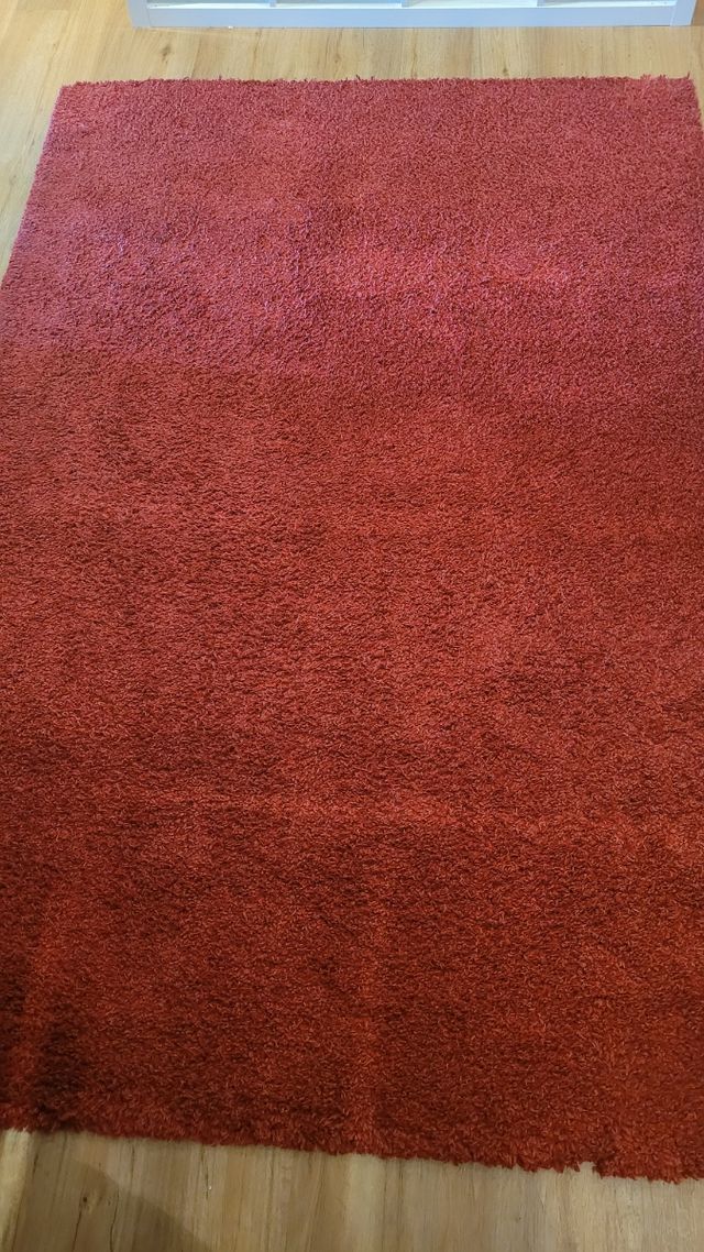 Alfombra granate 160 × 240 cm