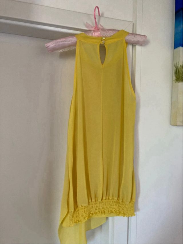 Canottiera collo all’americana Vintage