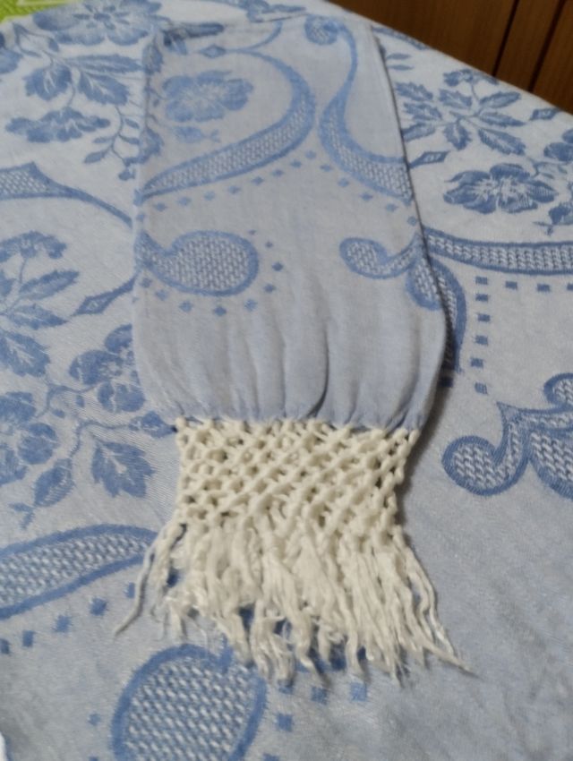 Coppia di asciugamani in damasco